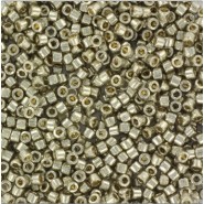 Miyuki delica beads 11/0 - Duracoat galvanized dark light pewter DB-1851